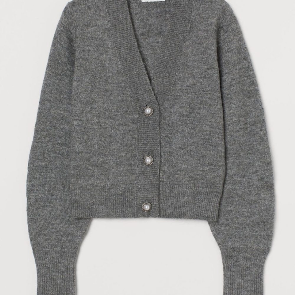 H&M | Jewel Button Cardigan